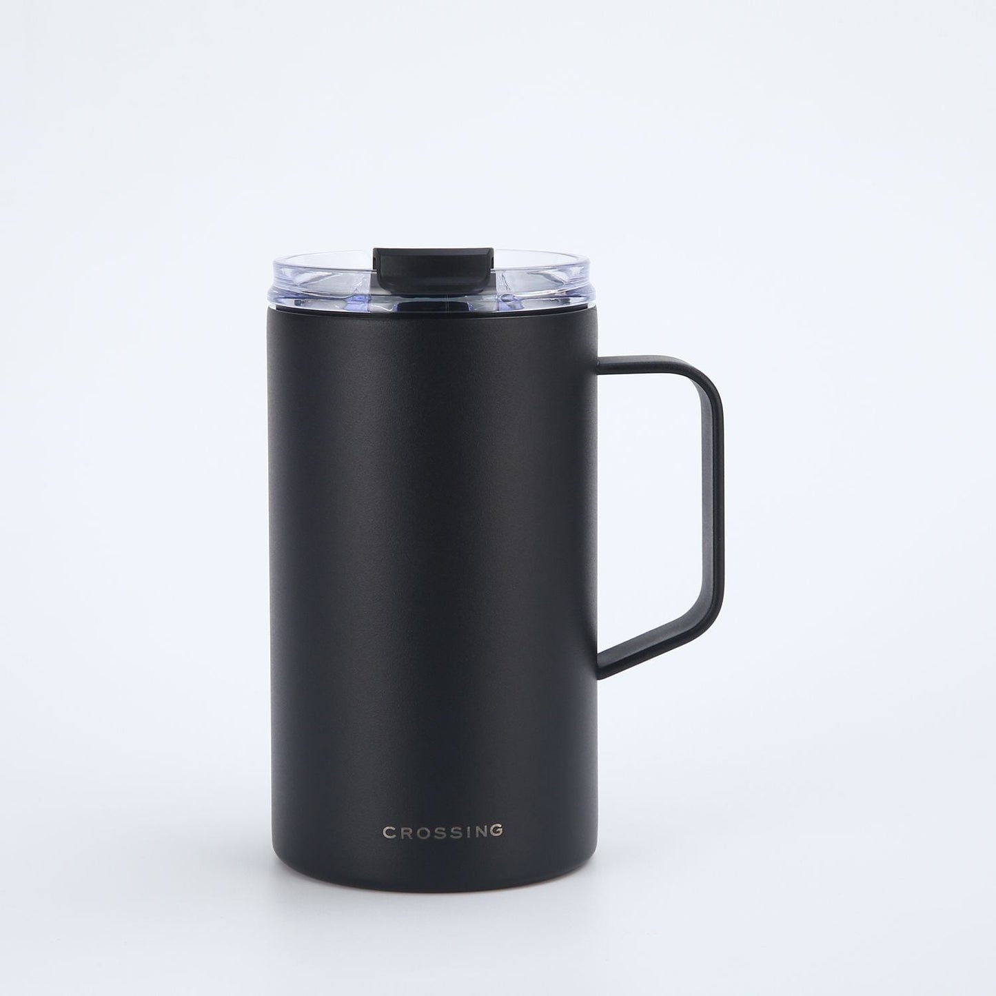 Insulated S/S Leakproof Ceramic Mug W Handle And Lid 500ml