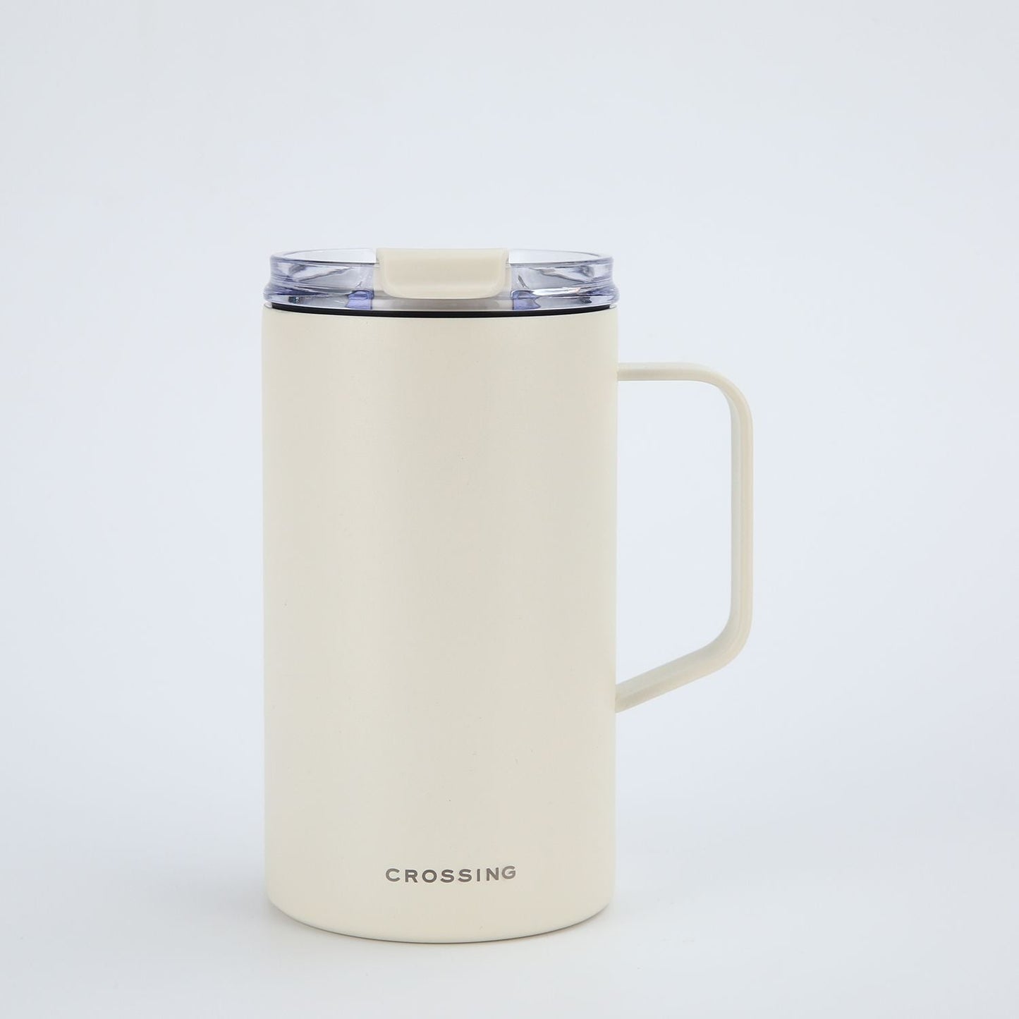 Insulated S/S Leakproof Ceramic Mug W Handle And Lid 500ml