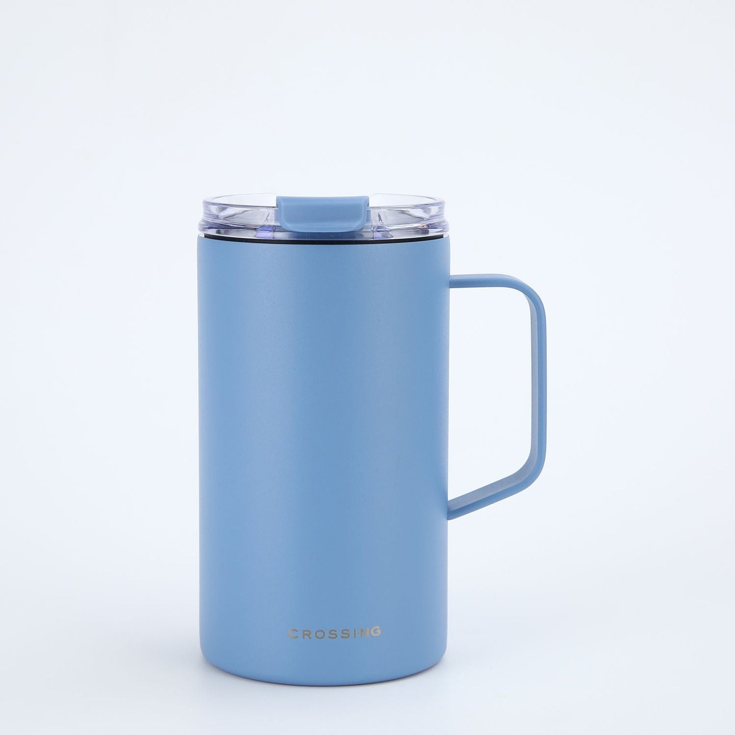 Insulated S/S Leakproof Ceramic Mug W Handle And Lid 500ml