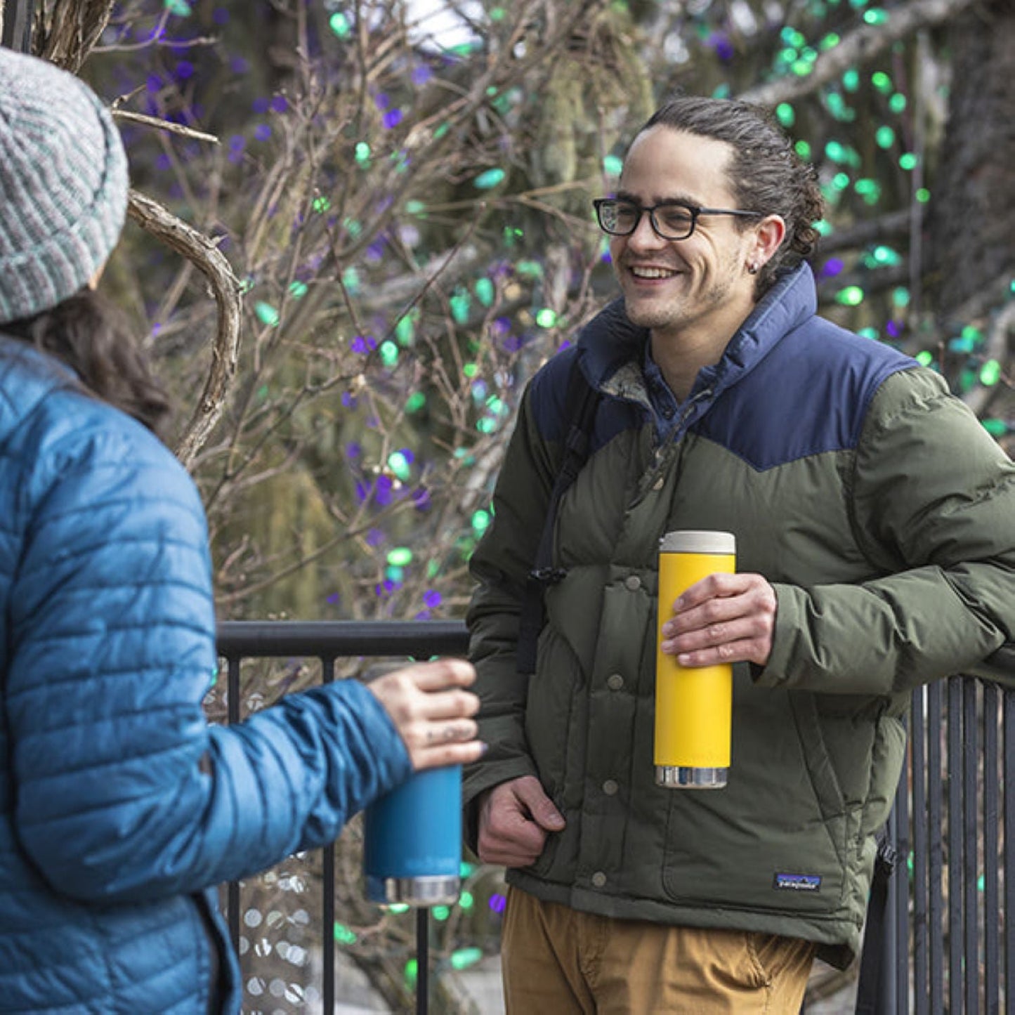 Insulated 20oz Water Bottle (with Cafe Cap)